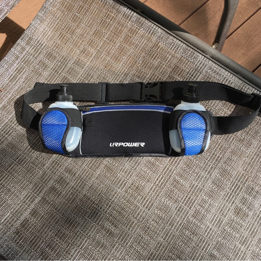 Two U R Power Hiking Belts with water Bottles NWOT